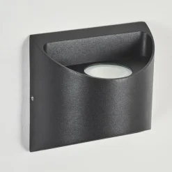 Applique murale d'extérieur Suriyaco LED Noir, 2 lumières