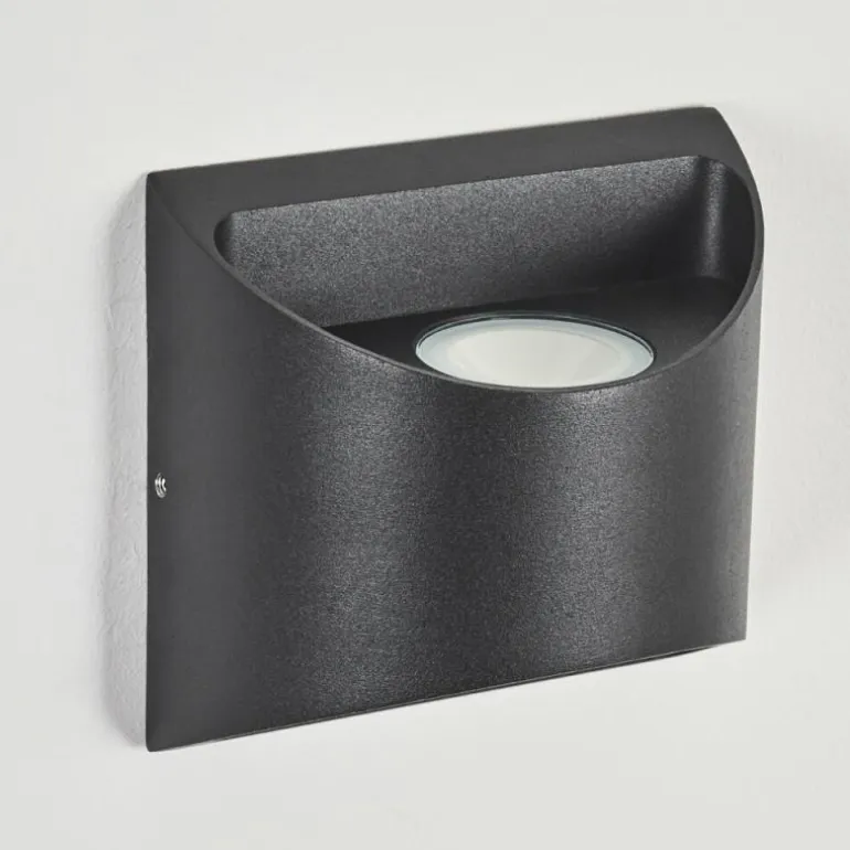 Applique murale d'extérieur Suriyaco LED Noir, 2 lumières