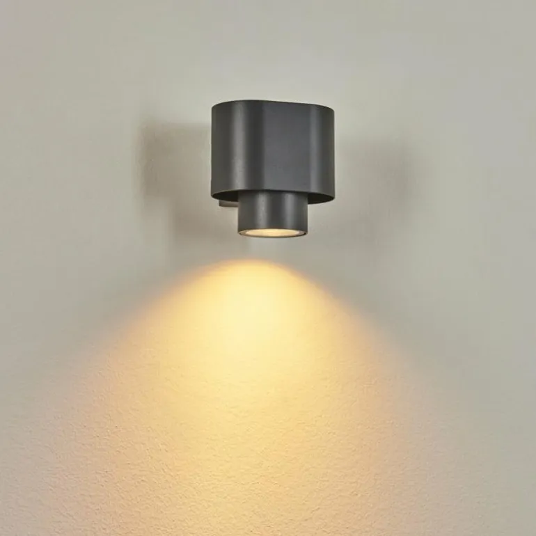 Applique murale d'extérieur Guampacha Anthracite, 1 lumière