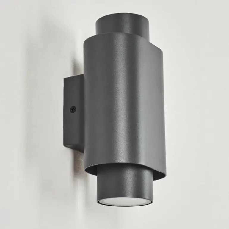Applique murale d'extérieur Guampacha Anthracite, 2 lumières