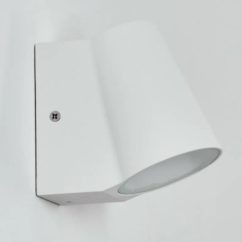 Applique murale d'extérieur Swisher LED Blanc, 1 lumière