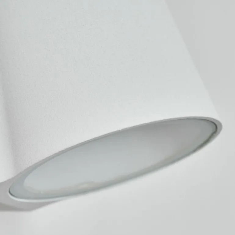 Applique murale d'extérieur Swisher LED Blanc, 1 lumière