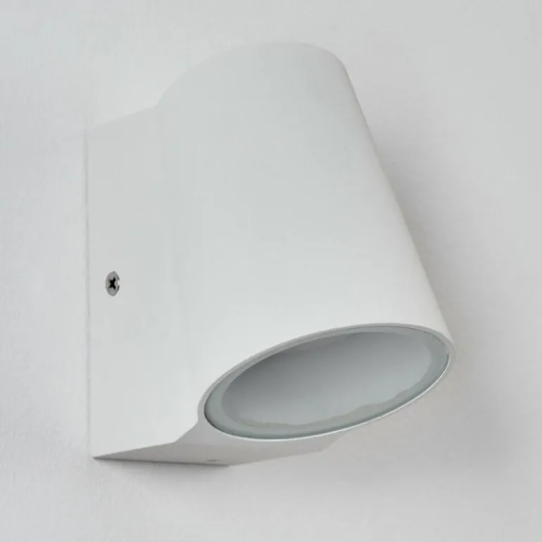 Applique murale d'extérieur Swisher LED Blanc, 1 lumière