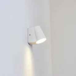 Applique murale d'extérieur Swisher LED Blanc, 1 lumière