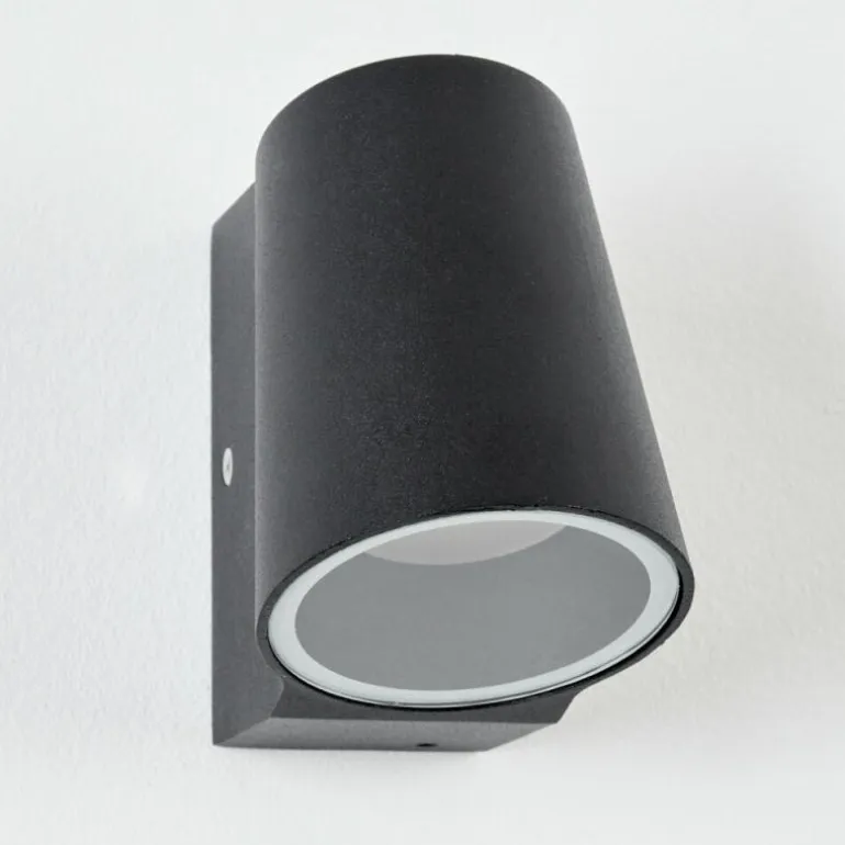 Applique murale d'extérieur Swisher LED Noir, 1 lumière