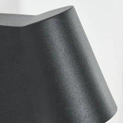 Applique murale d'extérieur Swisher LED Noir, 1 lumière