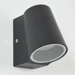 Applique murale d'extérieur Swisher LED Noir, 1 lumière