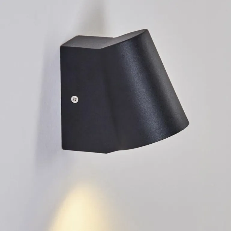 Applique murale d'extérieur Swisher LED Noir, 1 lumière