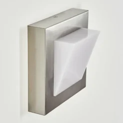 Applique murale d'extérieur Stearns LED Nickel mat, 1 lumière