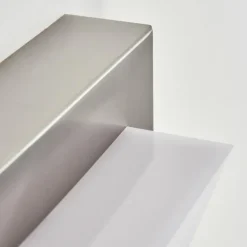 Applique murale d'extérieur Stearns LED Nickel mat, 1 lumière