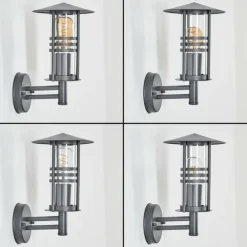 Applique murale d'extérieur Forli Anthracite, 1 lumière