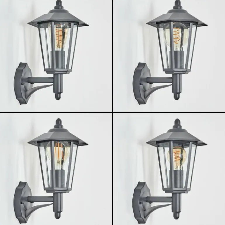 Applique murale d'extérieur Moskau Anthracite, 1 lumière