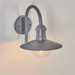 Applique murale d'extérieur Elima Anthracite, 1 lumière