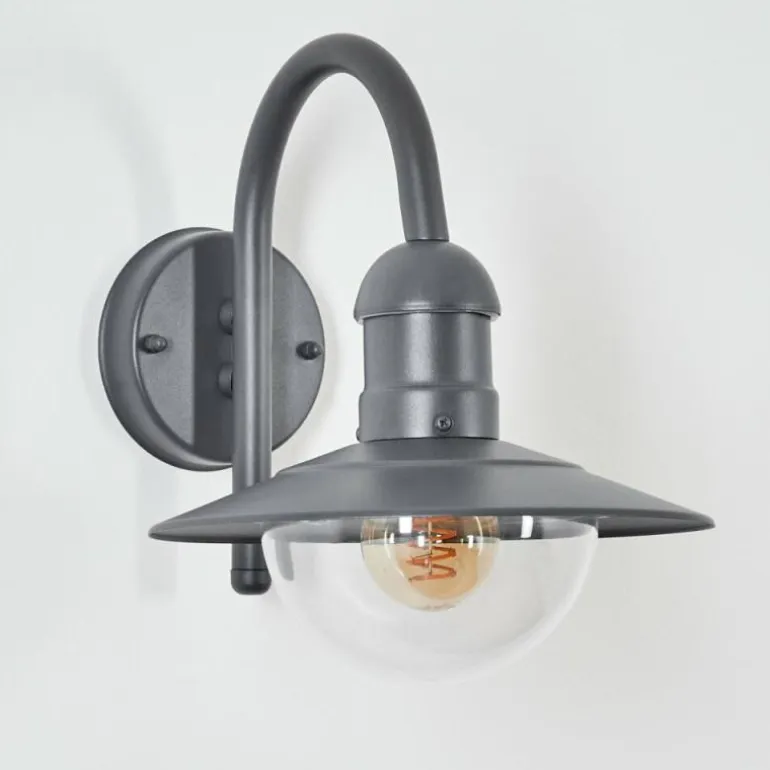 Applique murale d'extérieur Elima Anthracite, 1 lumière
