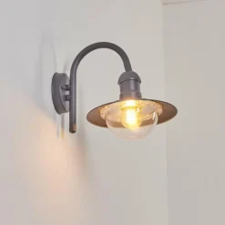 Applique murale d'extérieur Elima Anthracite, 1 lumière