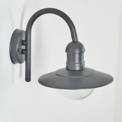 Applique murale d'extérieur Elima Anthracite, 1 lumière