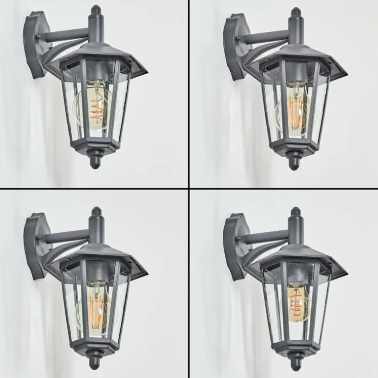 Applique murale d'extérieur Moskau Anthracite, 1 lumière