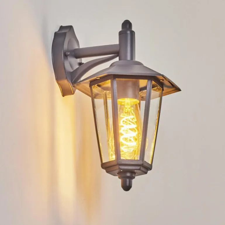 Applique murale d'extérieur Moskau Anthracite, 1 lumière