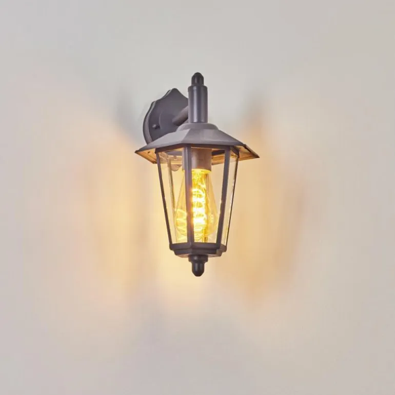 Applique murale d'extérieur Moskau Anthracite, 1 lumière