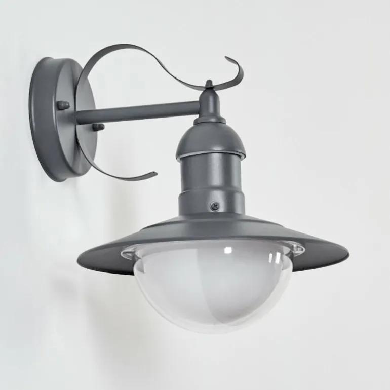 Applique murale d'extérieur Broni Anthracite, 1 lumière