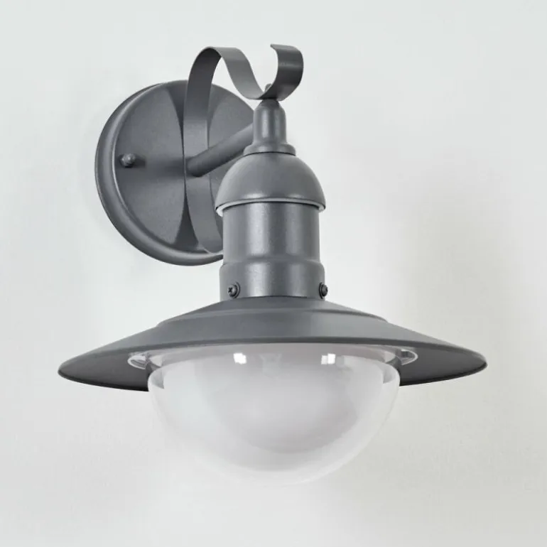 Applique murale d'extérieur Broni Anthracite, 1 lumière