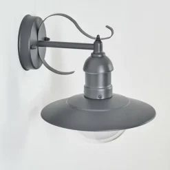 Applique murale d'extérieur Broni Anthracite, 1 lumière
