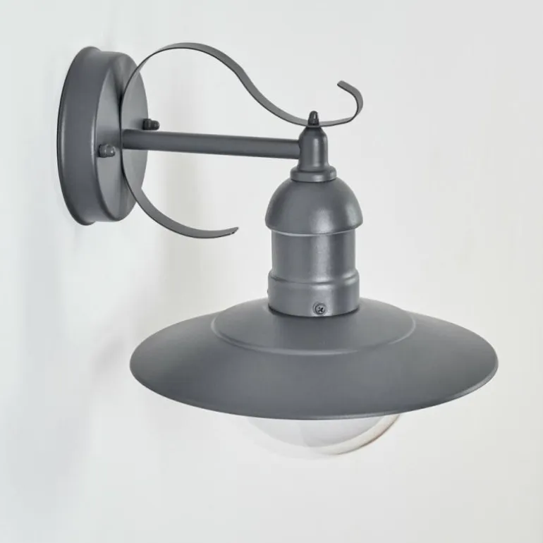 Applique murale d'extérieur Broni Anthracite, 1 lumière