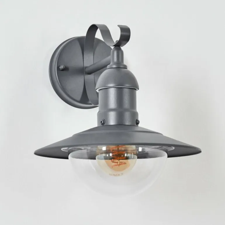 Applique murale d'extérieur Broni Anthracite, 1 lumière