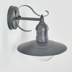 Applique murale d'extérieur Broni Anthracite, 1 lumière