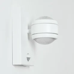 Applique murale d'extérieur Borlo LED Blanc, 2 lumières, Détecteur de mouvement