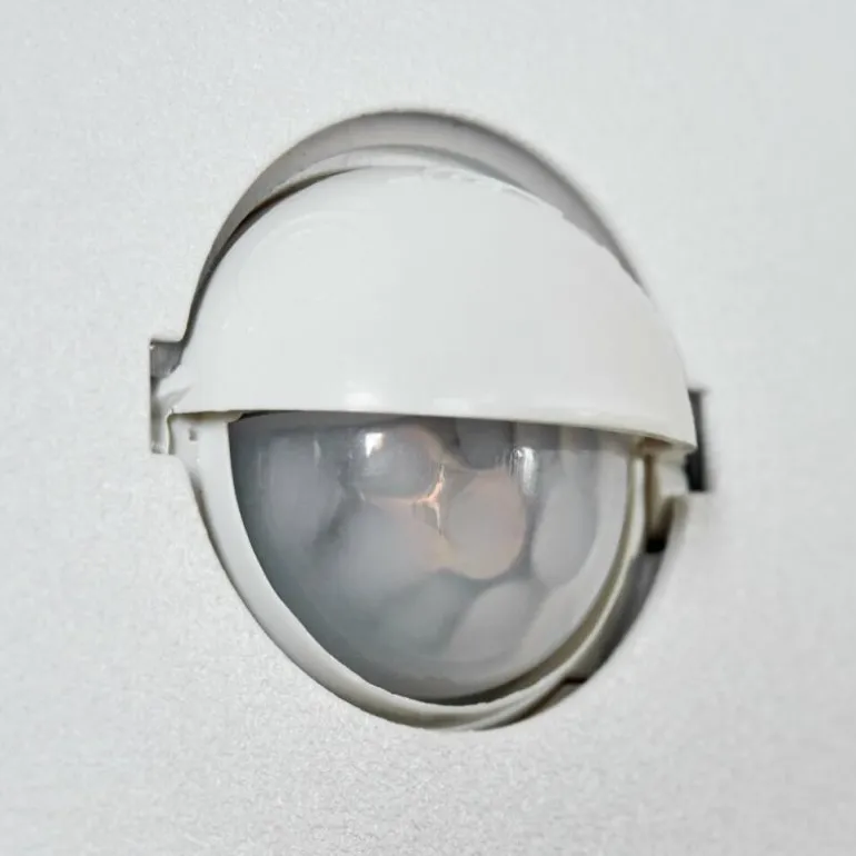 Applique murale d'extérieur Borlo LED Blanc, 2 lumières, Détecteur de mouvement
