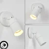 Applique murale d'extérieur Aketohoin LED Blanc, 1 lumière