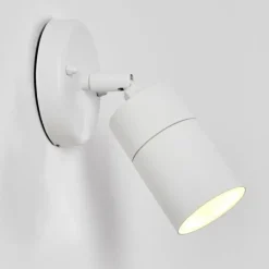 Applique murale d'extérieur Aketohoin LED Blanc, 1 lumière