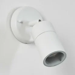 Applique murale d'extérieur Aketohoin LED Blanc, 1 lumière