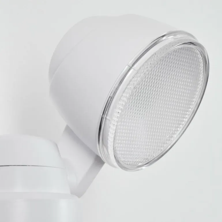 Applique murale d'extérieur Anyarhwi LED Blanc, 2 lumières, Détecteur de mouvement