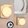Applique murale d'extérieur Wimmis Blanc, 1 lumière