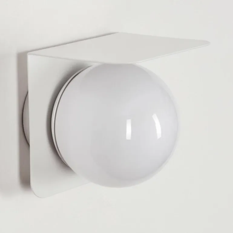 Applique murale d'extérieur Wimmis Blanc, 1 lumière
