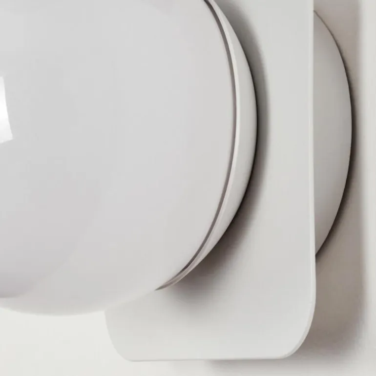 Applique murale d'extérieur Wimmis Blanc, 1 lumière