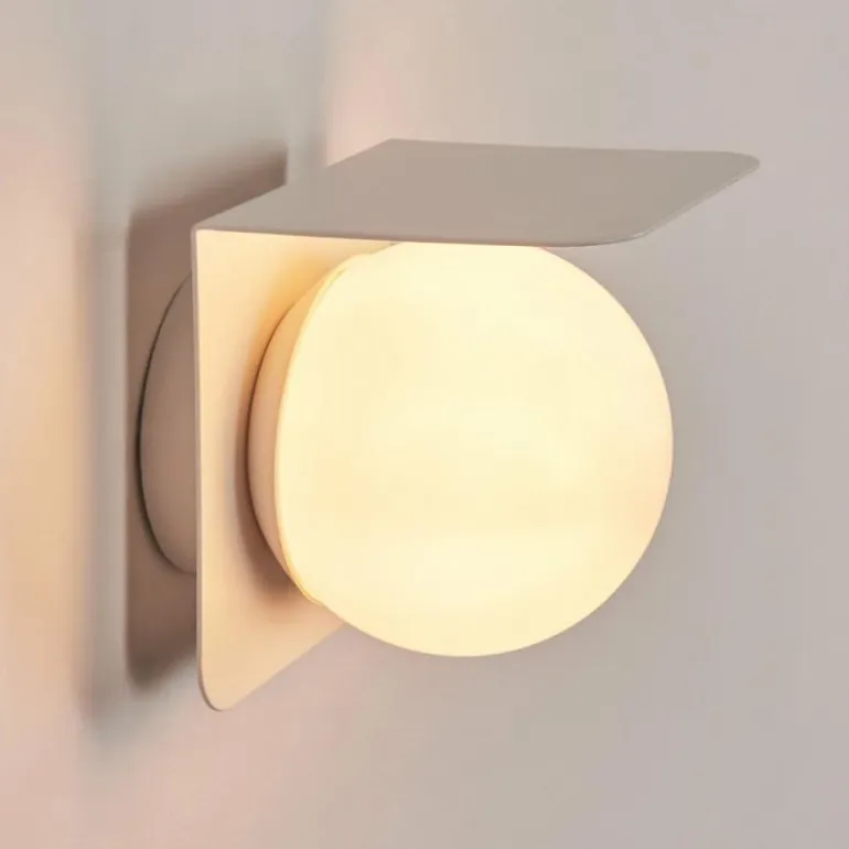 Applique murale d'extérieur Wimmis Blanc, 1 lumière