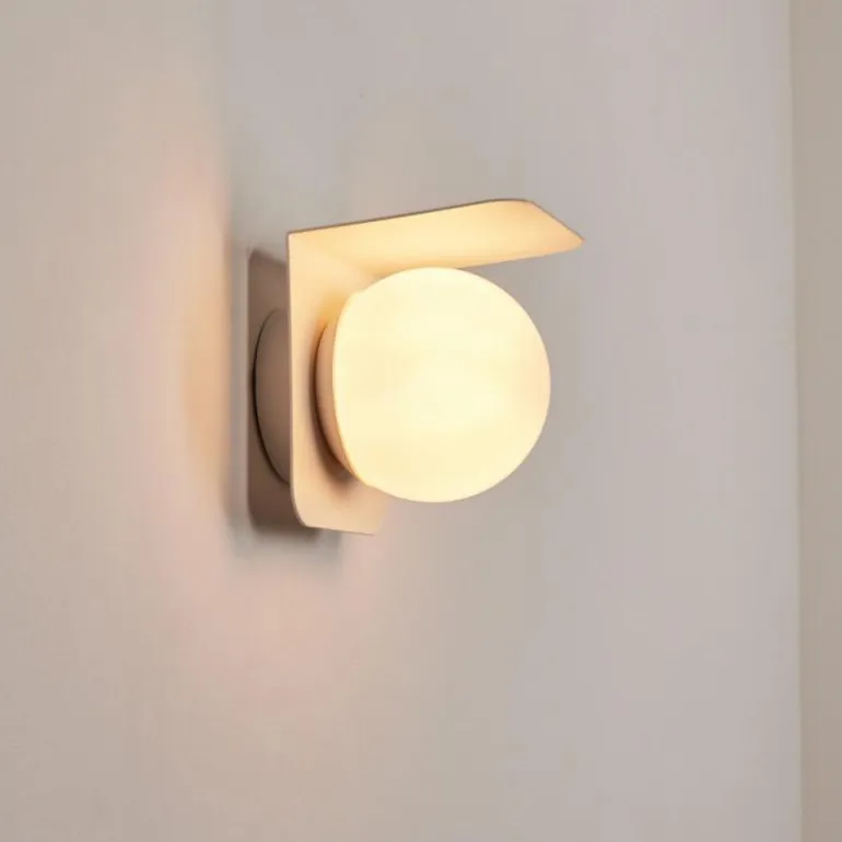 Applique murale d'extérieur Wimmis Blanc, 1 lumière