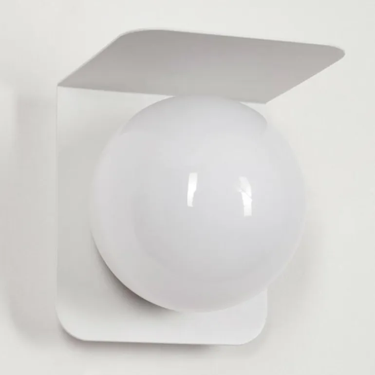 Applique murale d'extérieur Wimmis Blanc, 1 lumière