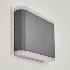 Applique murale d'extérieur Grude LED Anthracite, 2 lumières