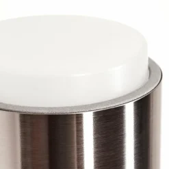 Applique murale d'extérieur Fanshawe LED Nickel mat, 2 lumières
