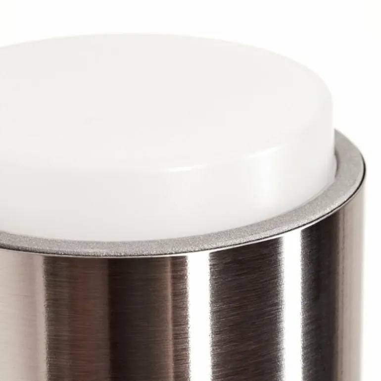 Applique murale d'extérieur Fanshawe LED Nickel mat, 2 lumières
