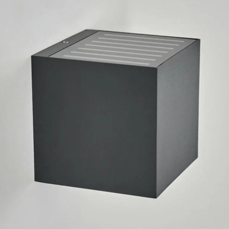 Applique murale d'extérieur Barrero LED Anthracite, 1 lumière
