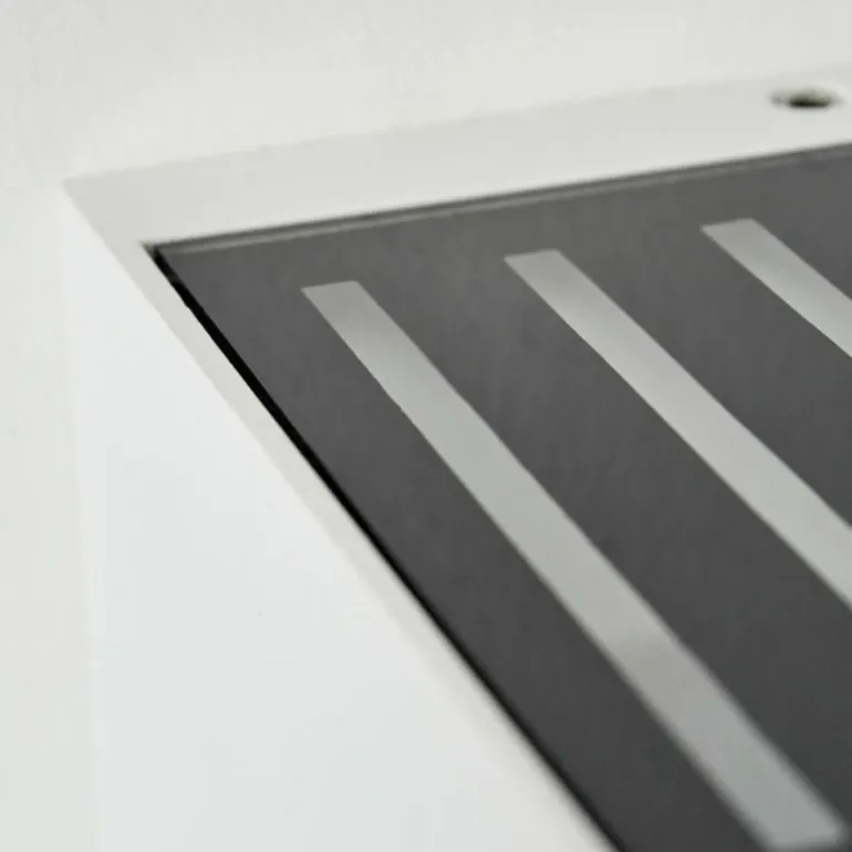 Applique murale d'extérieur Barrero LED Blanc, 1 lumière