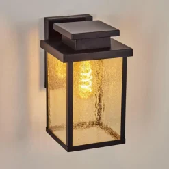 Applique murale d'extérieur Tieva Noir, 1 lumière
