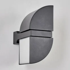 Applique murale d'extérieur Kontenga LED Anthracite, 2 lumières
