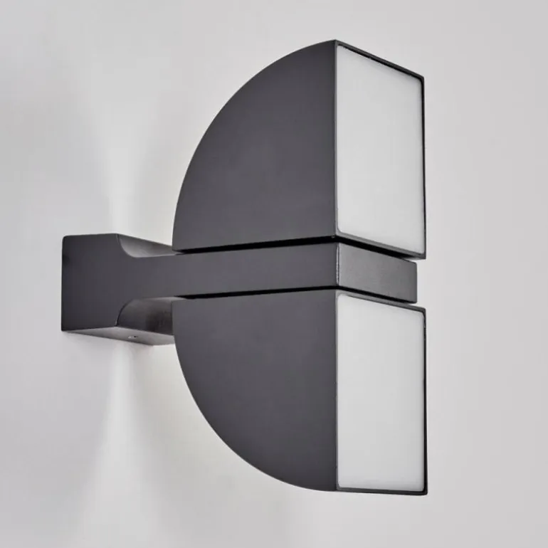 Applique murale d'extérieur Kontenga LED Anthracite, 2 lumières