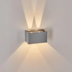 Applique murale d'extérieur Tamarin LED Gris, 1 lumière